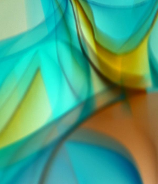 Abstract digital landscape representing harmony and focus